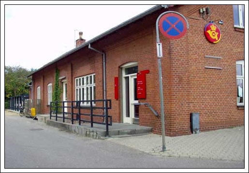 Posthuset i Stoholm. Nu nedlagt for ekspedition.